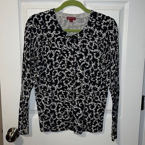 Black and White Cardigan